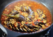 盤(pán)龍茄子的做法和步驟【重慶火鍋底料批發(fā)地址】
